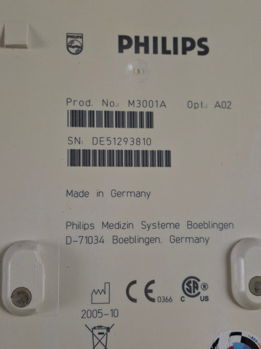 Philips M3001A-A02 OxiMax SpO2, NIBP, ECG MMS Module