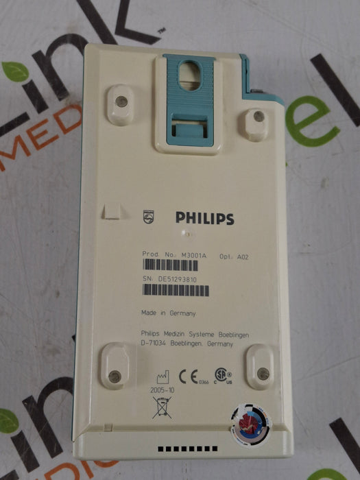 Philips M3001A-A02 OxiMax SpO2, NIBP, ECG MMS Module