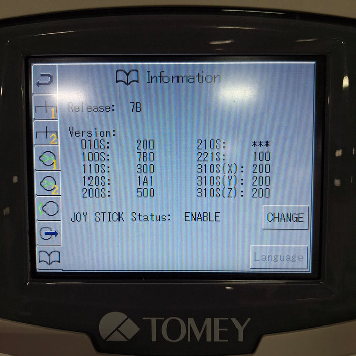 Tomey RC-5000 Auto Ref/Keratometer