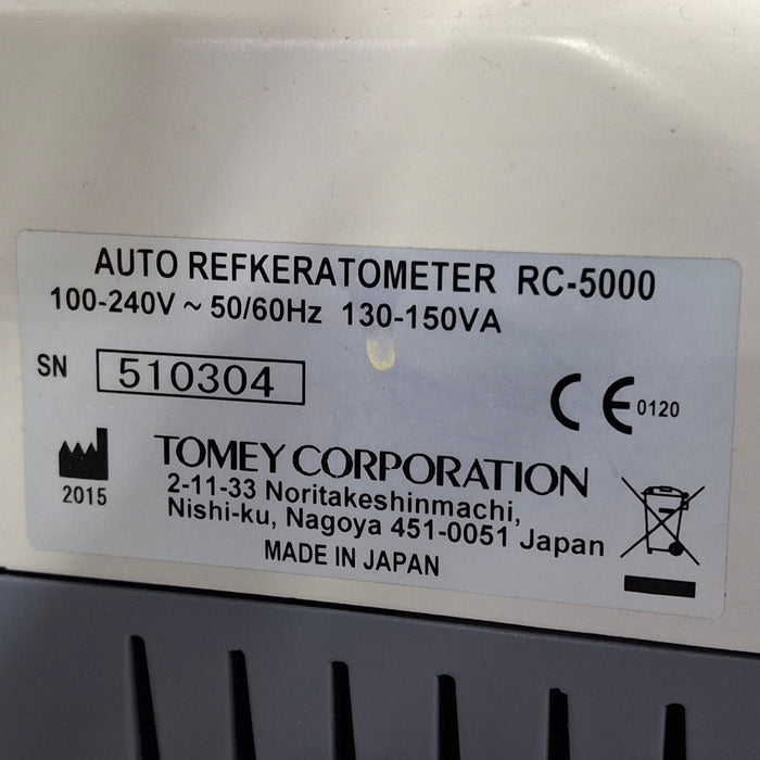 Tomey RC-5000 Auto Ref/Keratometer
