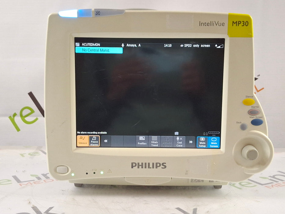 Philips IntelliVue MP30 Patient Monitor