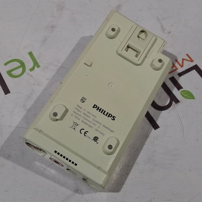 Philips M3001A-A03C06C12 Masimo SpO2, NIBP, 12 lead ECG, Temp, IBP MMS Module