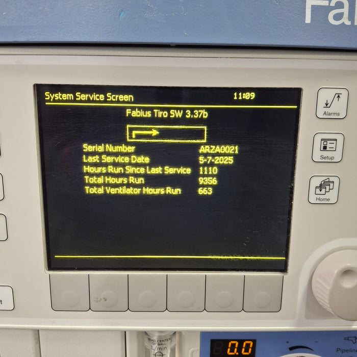 Draeger Medical Fabius Tiro Anesthesia Machine