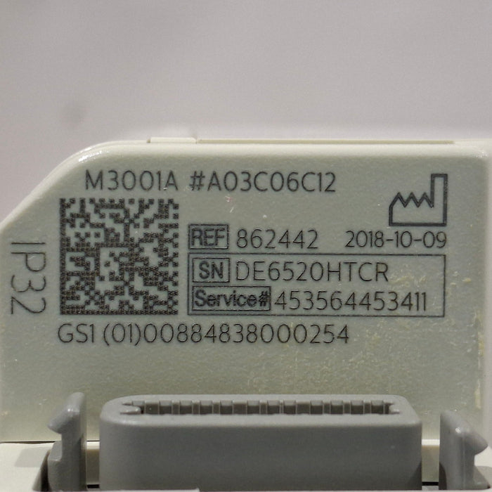 Philips M3001A-A03C06C12 Masimo SpO2, NIBP, 12 lead ECG, Temp, IBP MMS Module