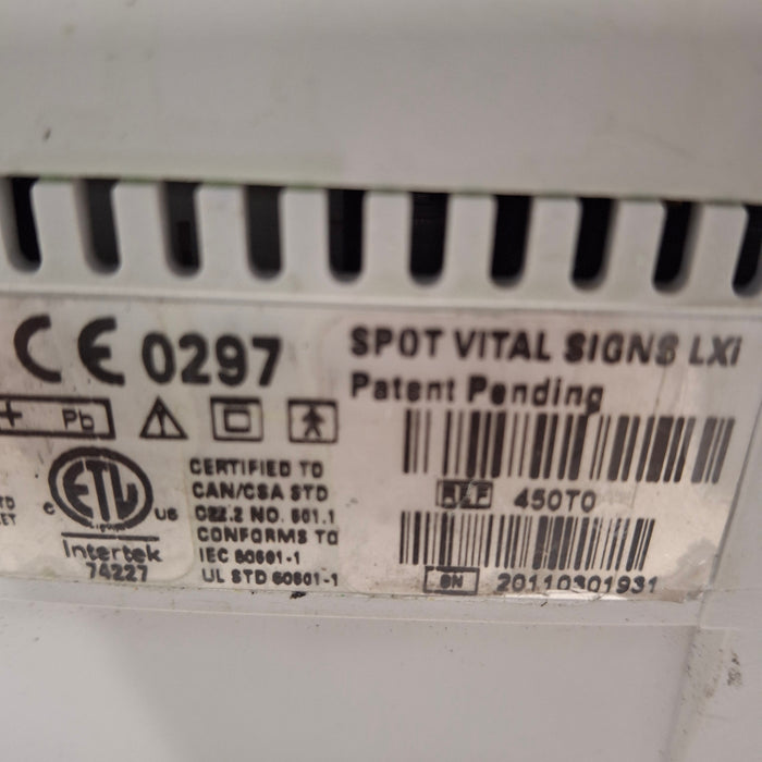 Welch Allyn Spot LXi - NIBP, SureTemp Plus Vital Signs Monitor