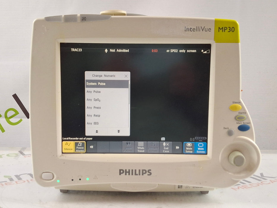 Philips IntelliVue MP30 Patient Monitor