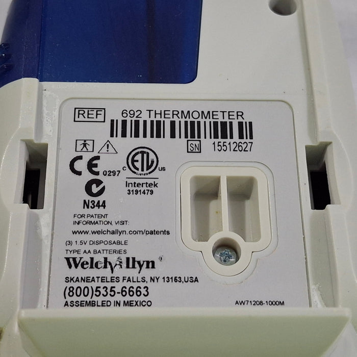 Welch Allyn SureTemp Plus 692 Thermometer