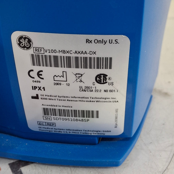 GE Healthcare Dinamap V100 - NIBP, SpO2 Vital Signs Monitor