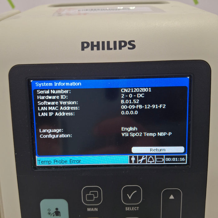 Philips SureSigns VSi Vital Signs Monitor