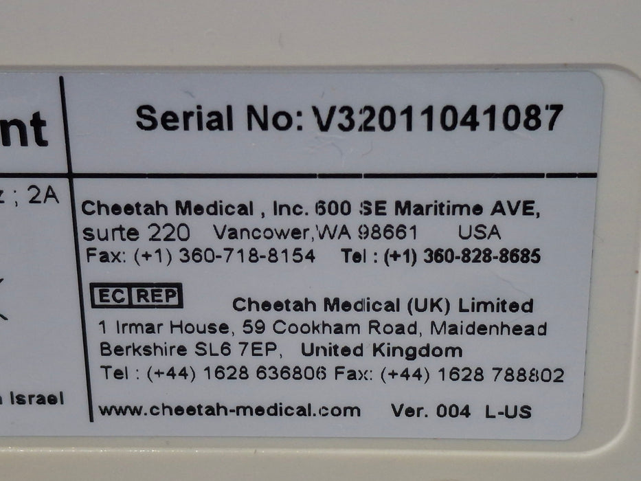 Cheetah Medical, Inc. NICOM Reliant Hemodynamic Patient Monitor