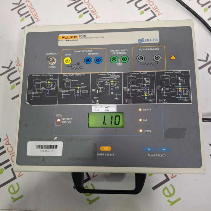 Fluke RF303 Electrosurgery Analyzer