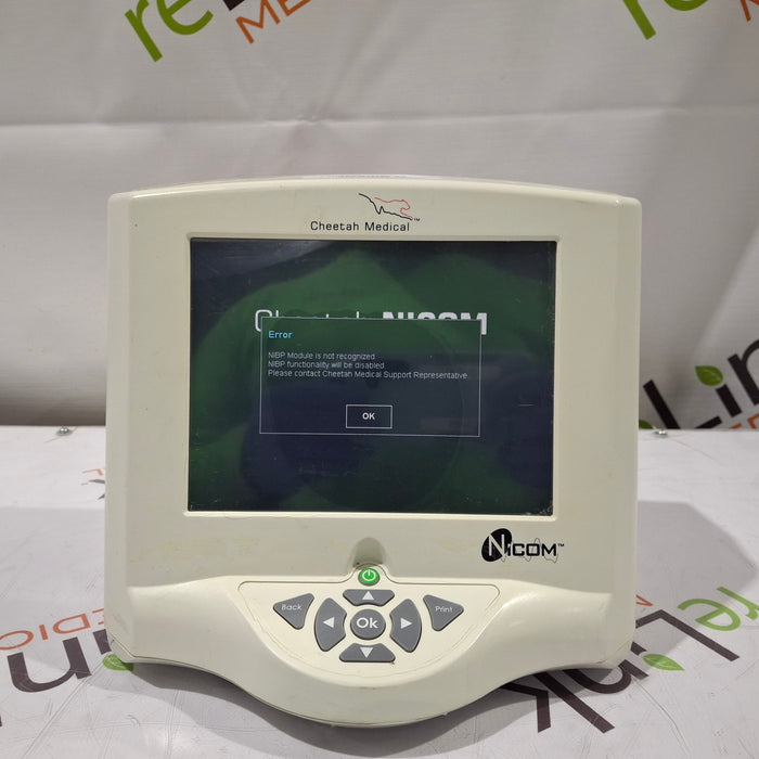 Cheetah Medical, Inc. NICOM Reliant Hemodynamic Patient Monitor