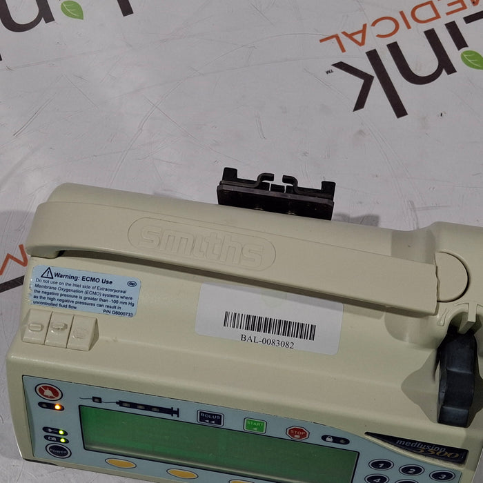 Smiths Medical Medfusion 3500 Version 5 Syringe Infusion Pump