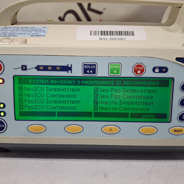 Smiths Medical Medfusion 3500 Version 5 Syringe Infusion Pump