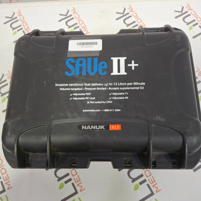 Automedx SAVe II + Automated Ventilator