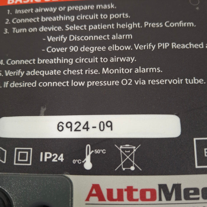 Automedx SAVe II Simplified Automated Ventilator