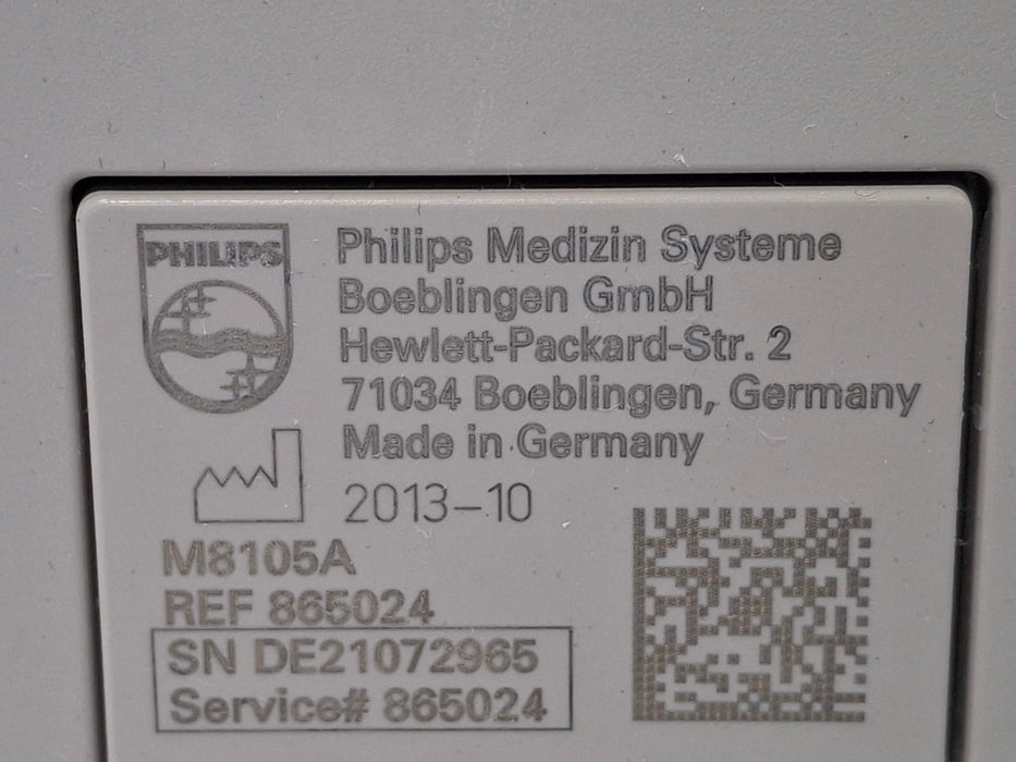 Philips Intellivue MP5 - ECG, Fast SpO2, NIBP, Press, Temp Patient Monitor