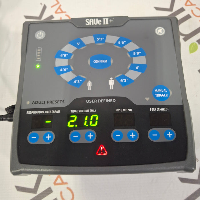 Automedx SAVe II + Automated Ventilator