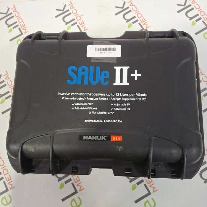 Automedx SAVe II + Automated Ventilator