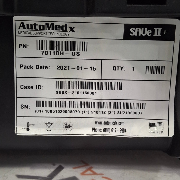 Automedx SAVe II Simplified Automated Ventilator