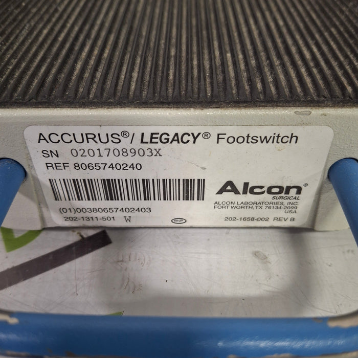 Alcon Laboratories Inc Accurus Legacy Footswitch