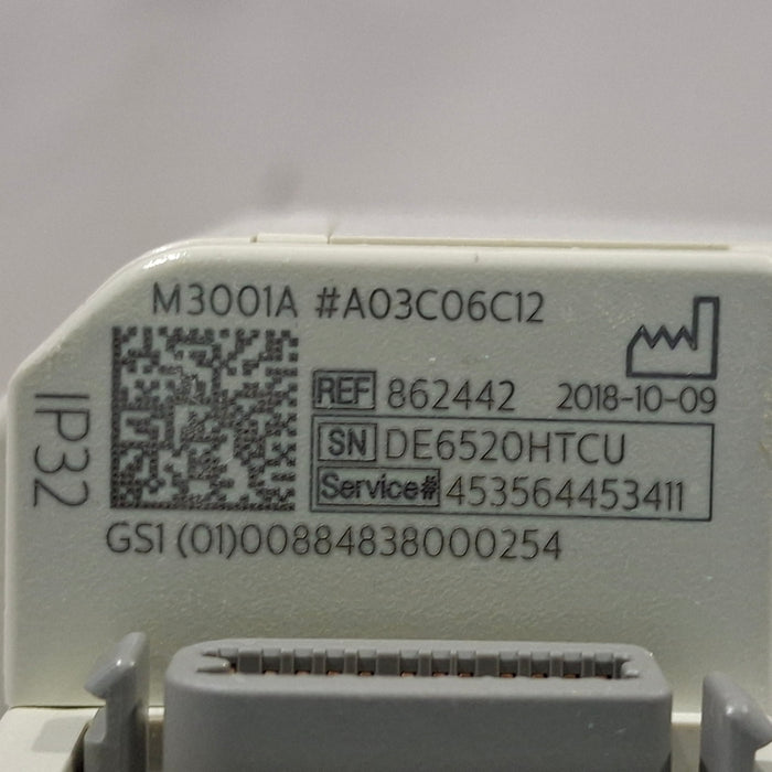 Philips M3001A-A03C06C12 Masimo SpO2, NIBP, 12 lead ECG, Temp, IBP MMS Module