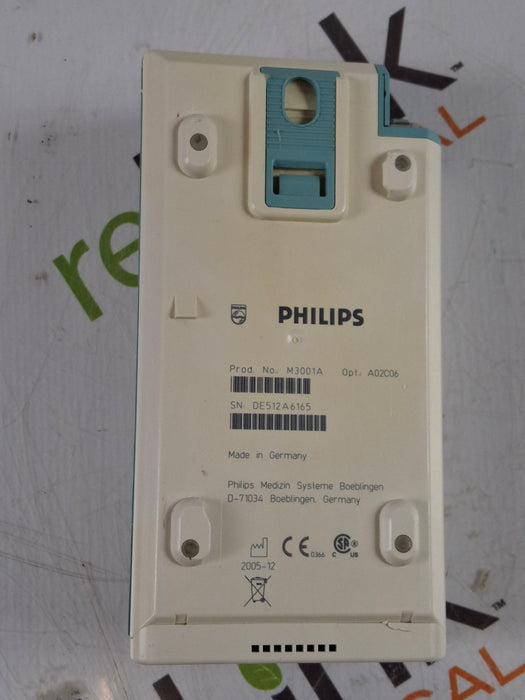 Philips M3001A-A02C06 OxiMax SpO2, NIBP, ECG, Temp, IBP MMS Module
