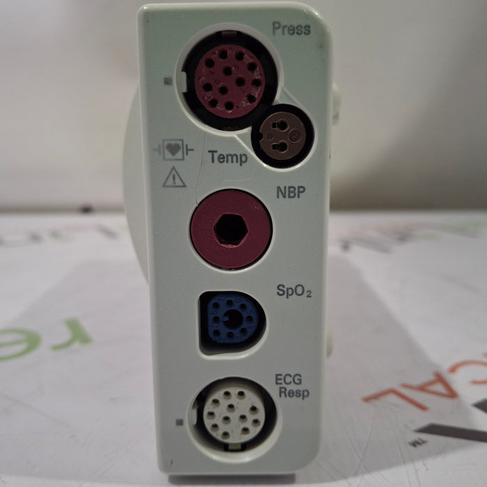 Philips M3001A-A01C06C12 Fast SpO2, NIBP, 12 lead ECG, Temp, IBP MMS Module