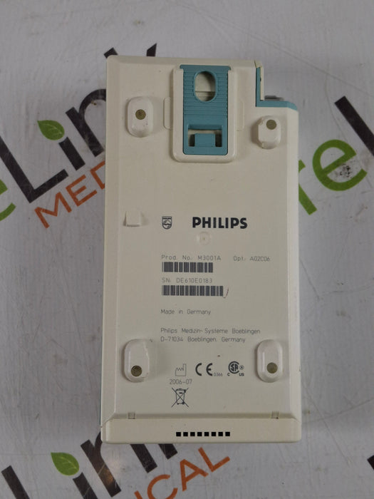 Philips M3001A-A02C06 OxiMax SpO2, NIBP, ECG, Temp, IBP MMS Module
