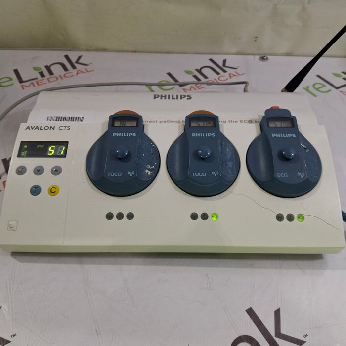 Philips Avalon M2720A CTS w/Transducers Base Station