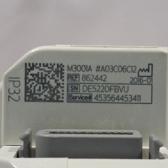 Philips M3001A-A03C06C12 Masimo SpO2, NIBP, 12 lead ECG, Temp, IBP MMS Module