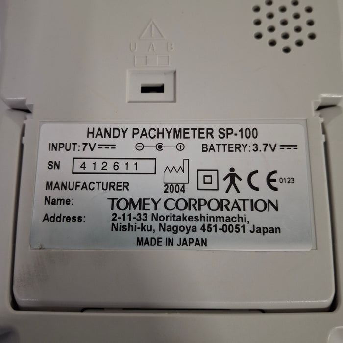 Tomey SP-100 Handy Pachymeter