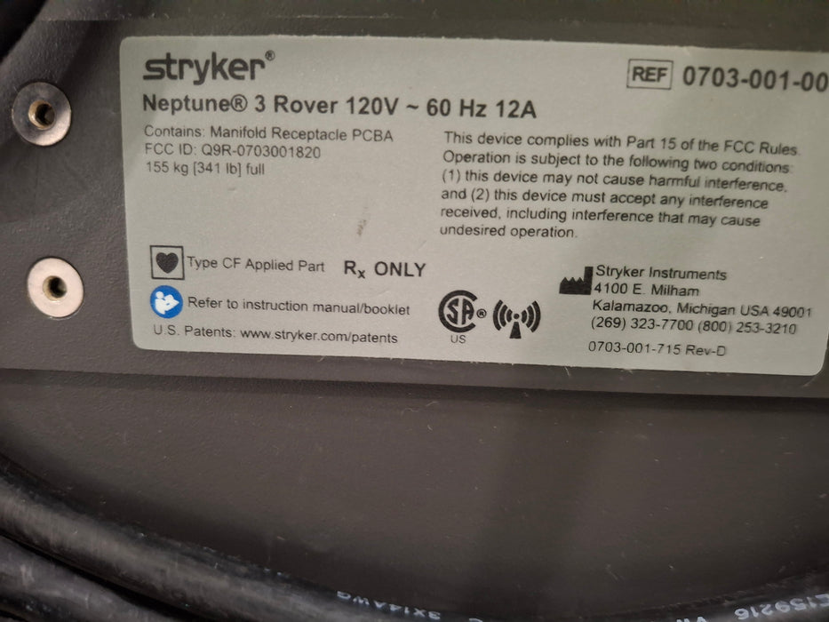 Stryker Neptune 3 Waste Management System