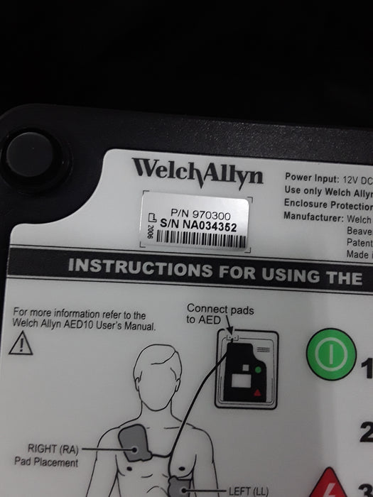 Welch Allyn AED10 Defibrillator