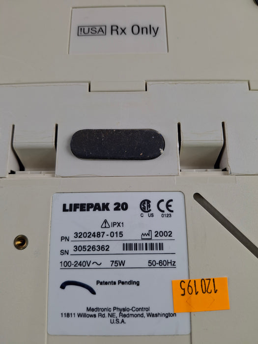 Physio-Control LifePak 20 Defibrillator