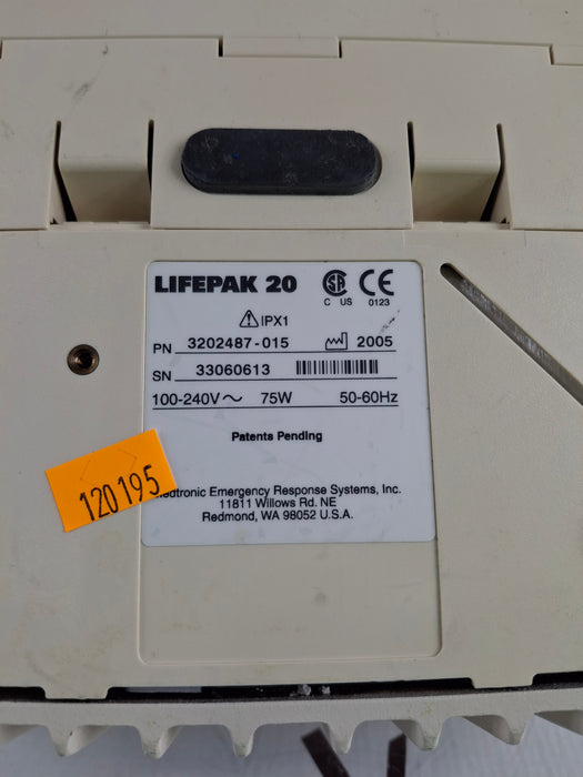 Physio-Control LifePak 20 Defibrillator