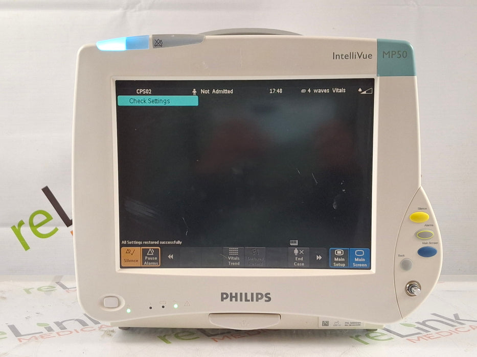 Philips IntelliVue MP50 Patient Monitor