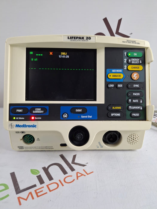 Physio-Control LifePak 20 Defibrillator