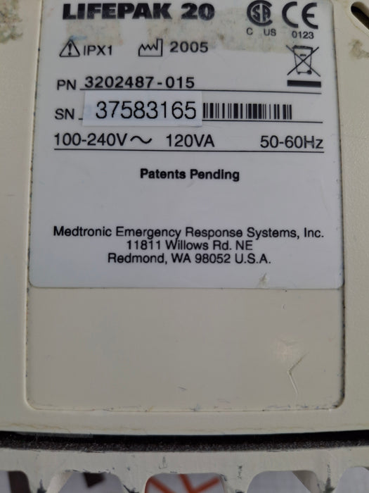 Physio-Control LifePak 20 Defibrillator