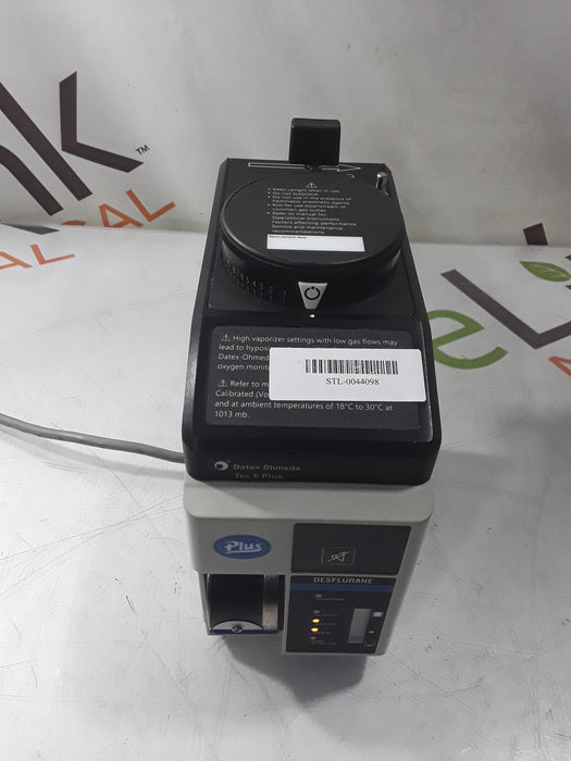 Datex-Ohmeda Tec 6 Plus Desflurane Vaporizer