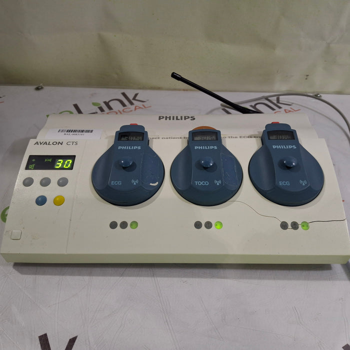 Philips Avalon M2720A CTS w/Transducers Base Station