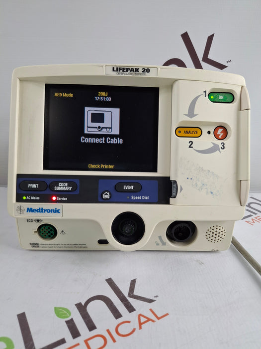 Physio-Control LifePak 20 Defibrillator