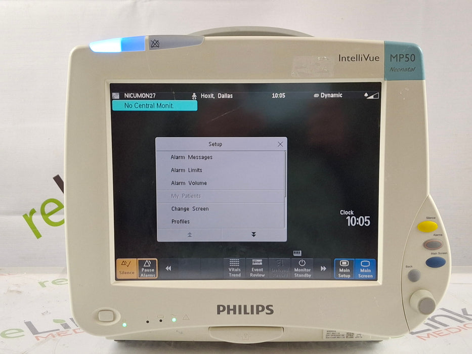 Philips IntelliVue MP50 - Neonatal Patient Monitor