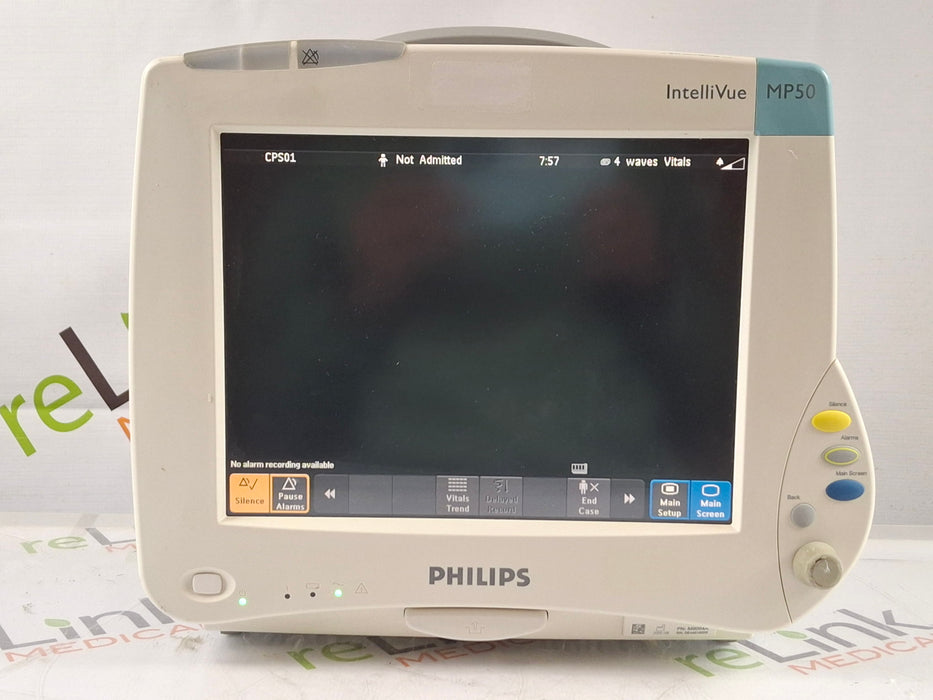 Philips IntelliVue MP50 Patient Monitor