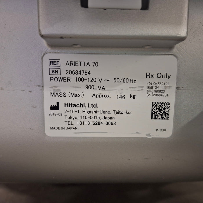 Aloka Arietta 70 Ultrasound