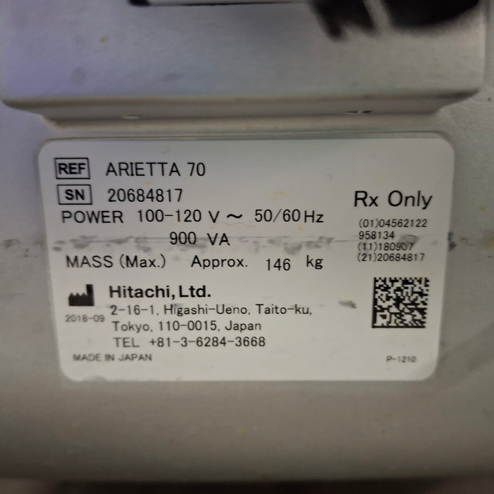 Aloka Arietta 70 Ultrasound