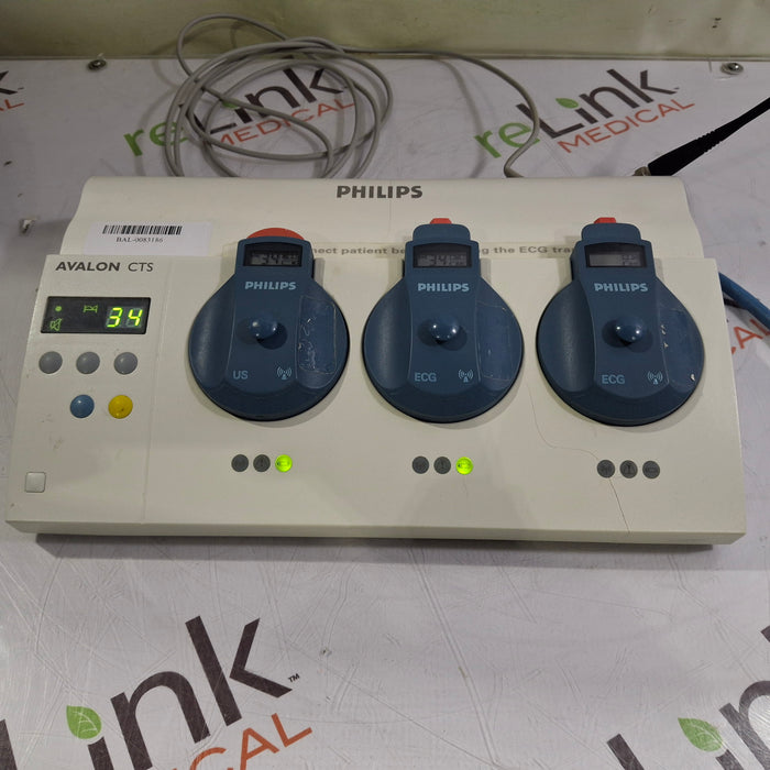 Philips Avalon M2720A CTS w/Transducers Base Station