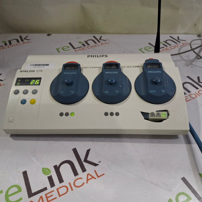 Philips Avalon M2720A CTS w/Transducers Base Station