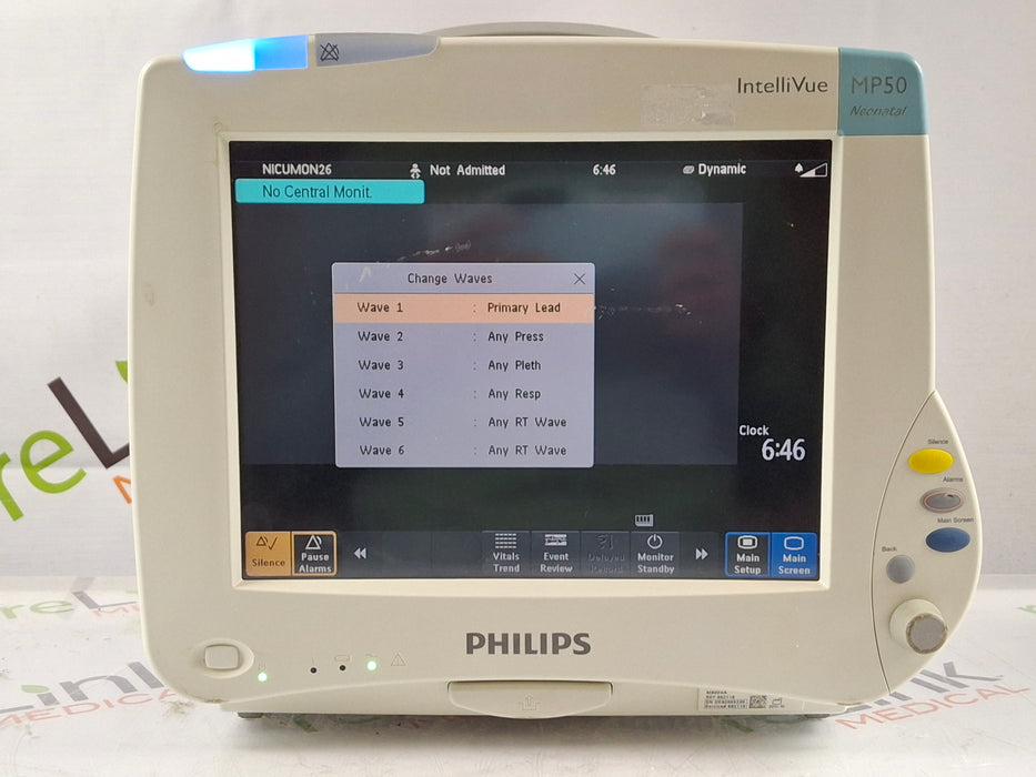 Philips IntelliVue MP50 - Neonatal Patient Monitor