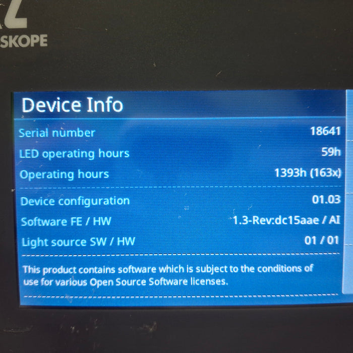 Karl Storz TL 300 Power LED 300 Light Source